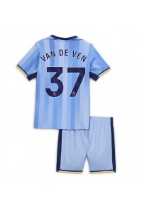 Tottenham Hotspur Micky van de Ven #37 Babytruitje Uit tenue Kind 2024-25 Korte Mouw (+ Korte broeken)